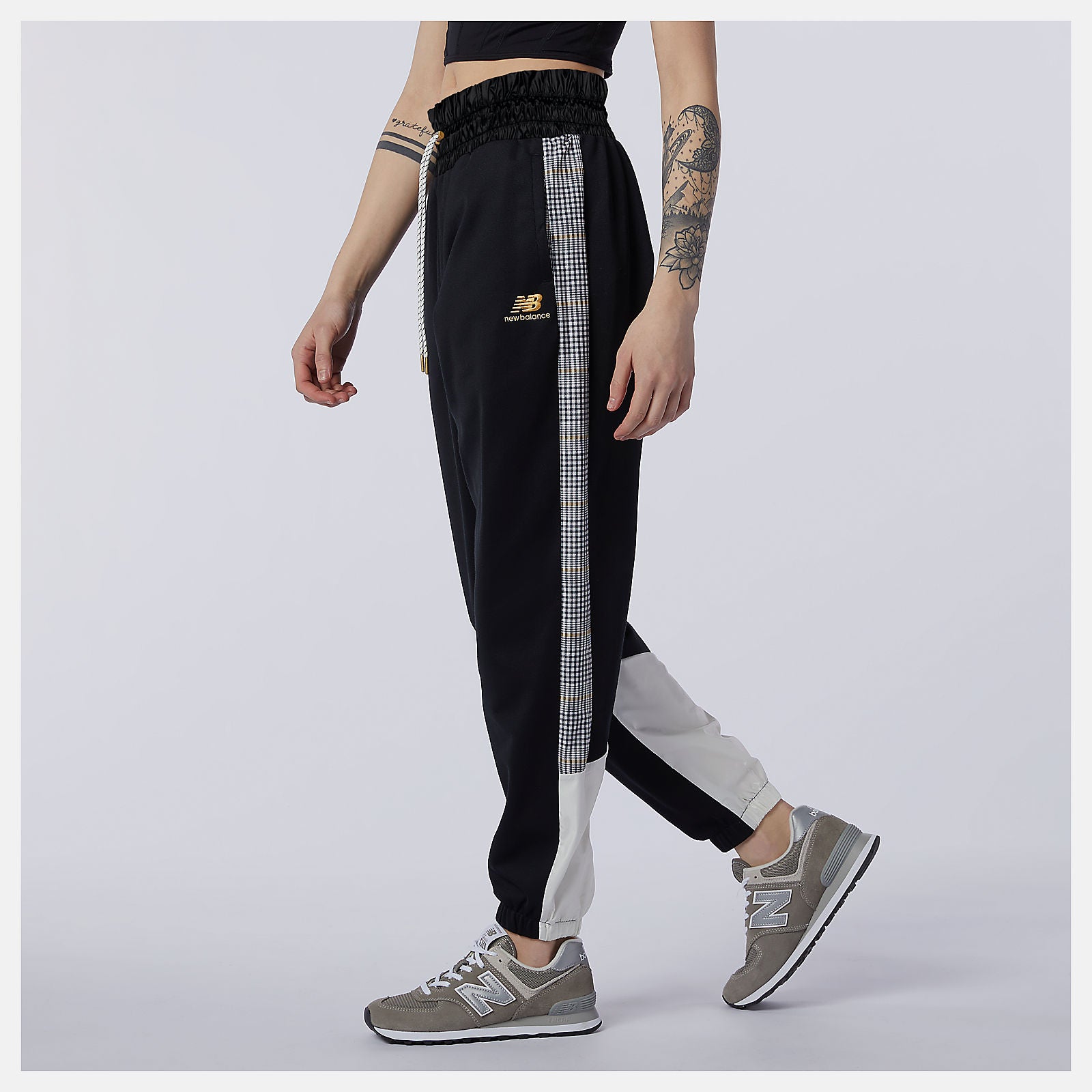 New Balance Discount - NB Athletics Higher Learning Stripe Track Pant