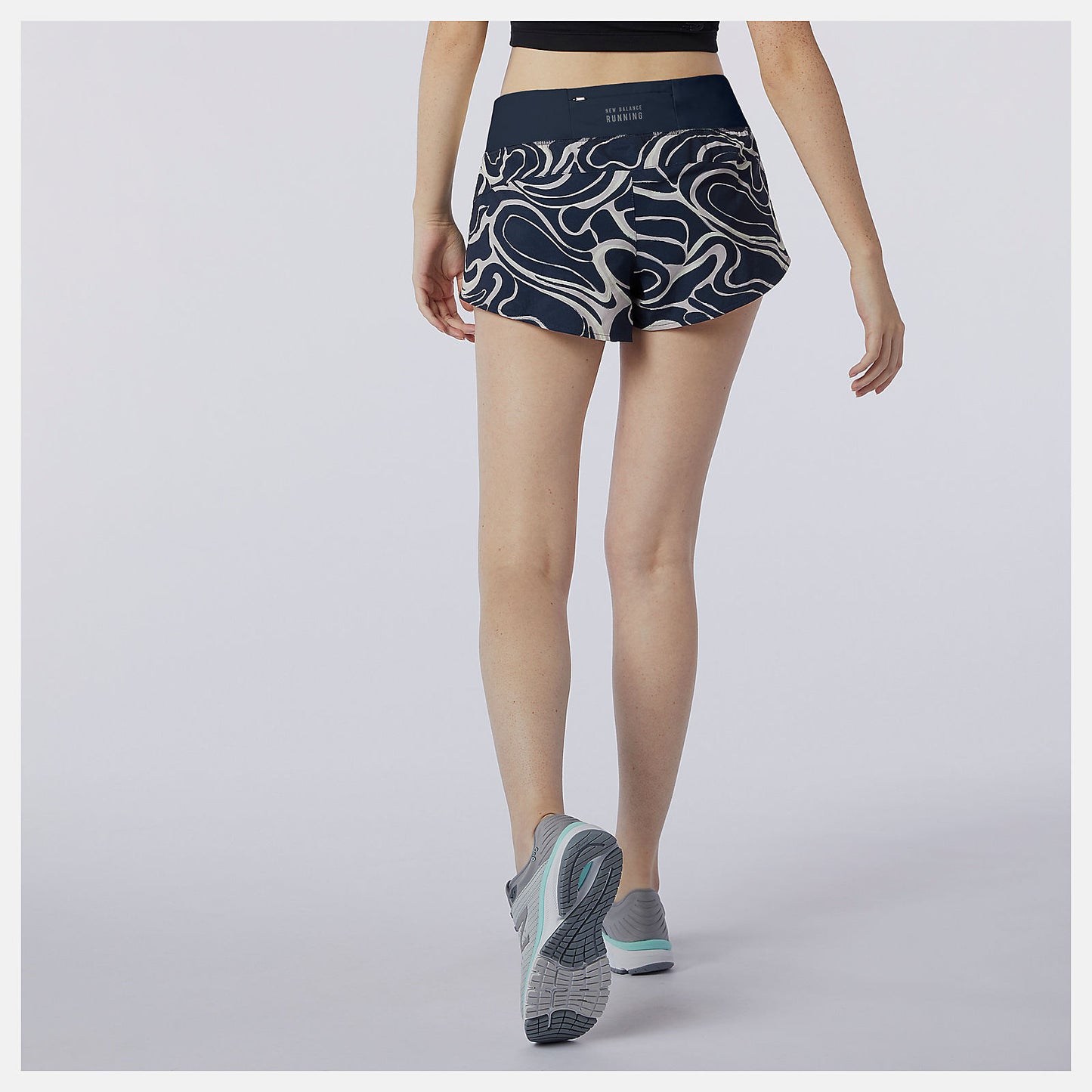 New Balance Outlet - Printed Impact Run Short 3 Inch