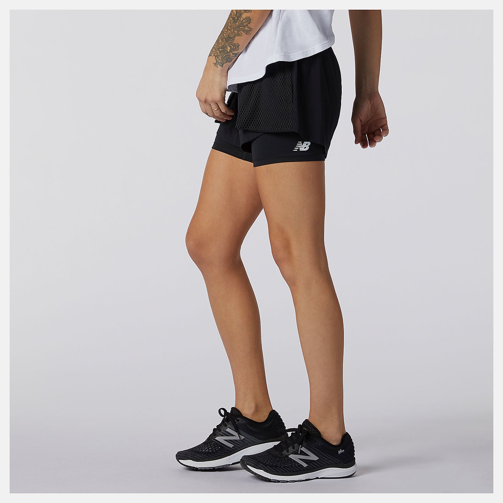 New Balance On Sale - Relentless 2 In 1 Short