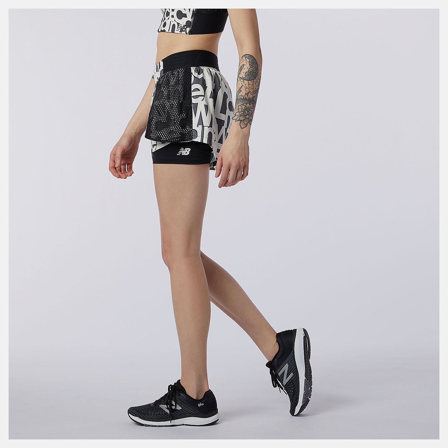 New Balance Outlet - Relentless 2 In 1 Short Printed