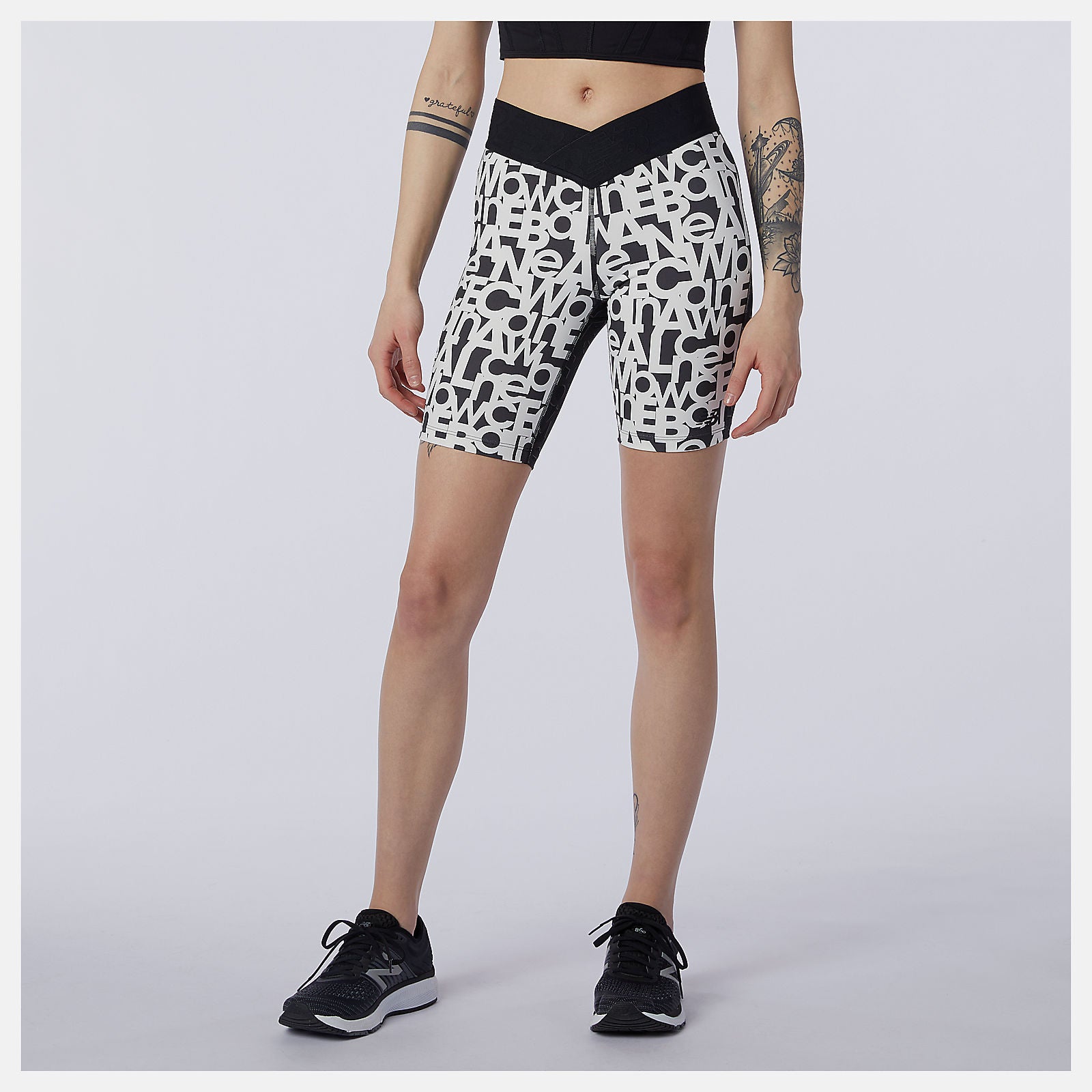 New Balance For Sale - Relentless Printed Fitted Short
