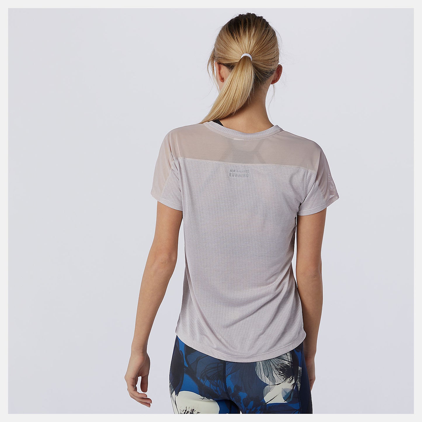 New Balance Discount - Printed Impact Run Short Sleeve