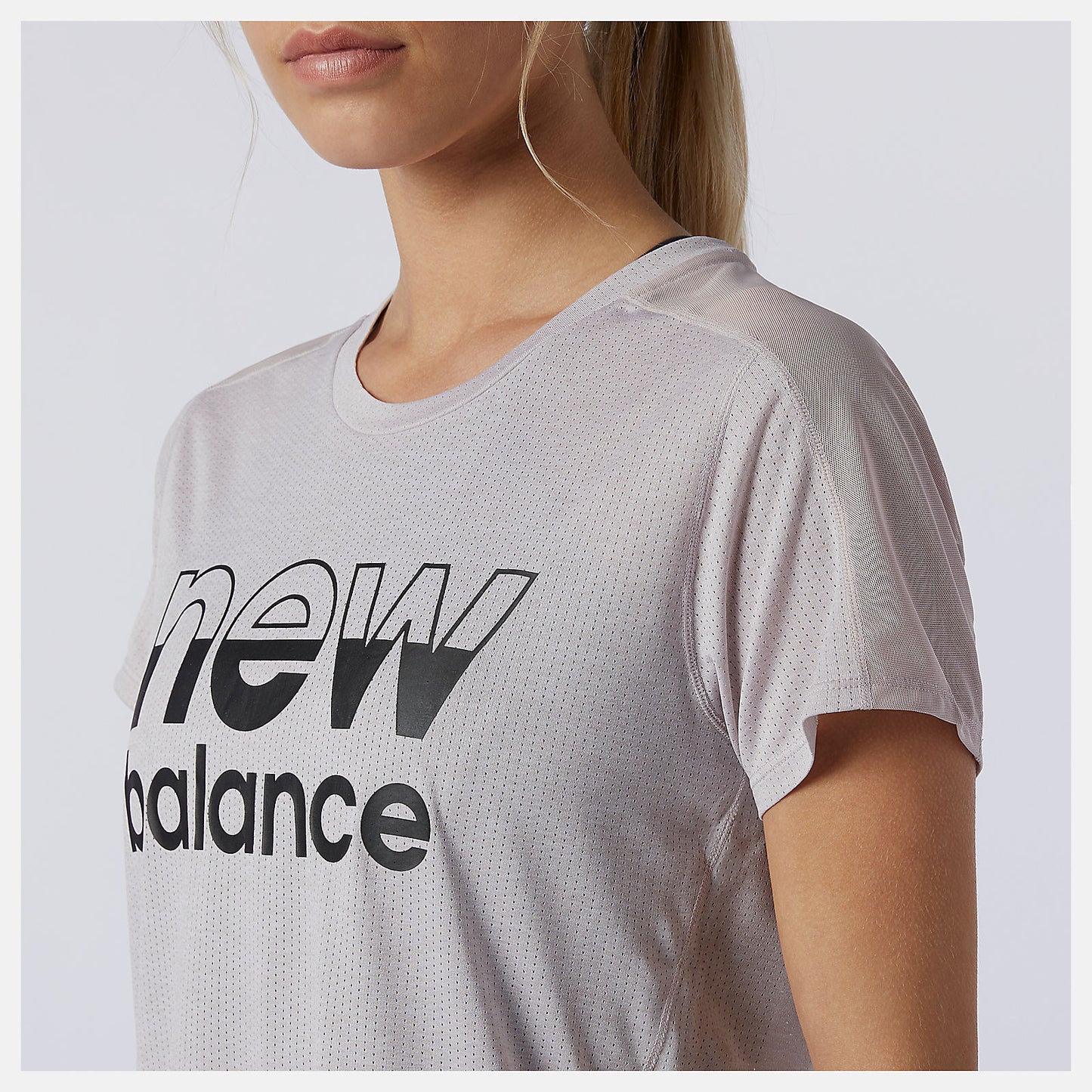 New Balance Discount - Printed Impact Run Short Sleeve