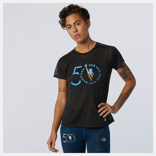 New Balance For Sale - NYC Marathon Impact Run Short Sleeve