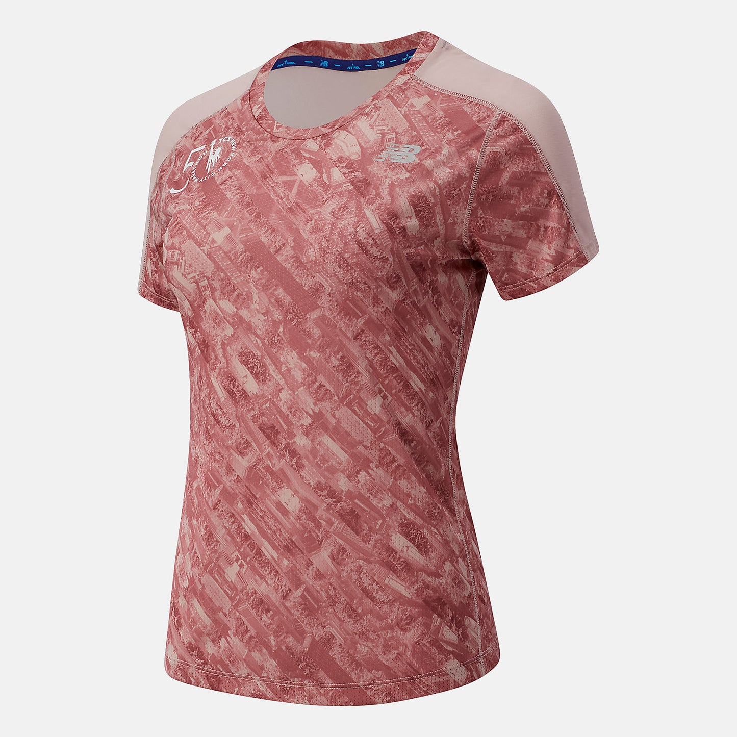 New Balance Hot sale - NYC Marathon Printed Impact Run Short Sleeve