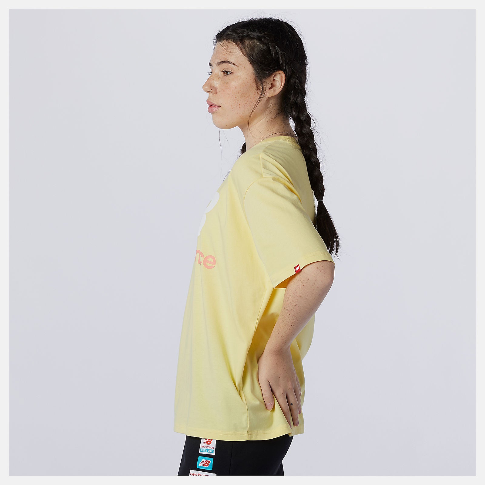 New Balance Sale - NB Essentials Stacked Logo Tee