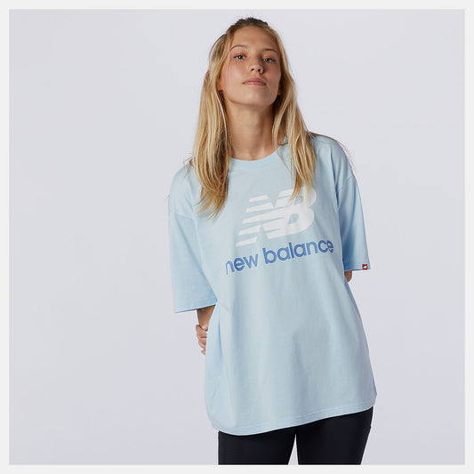 New Balance Sale - NB Essentials Stacked Logo Tee