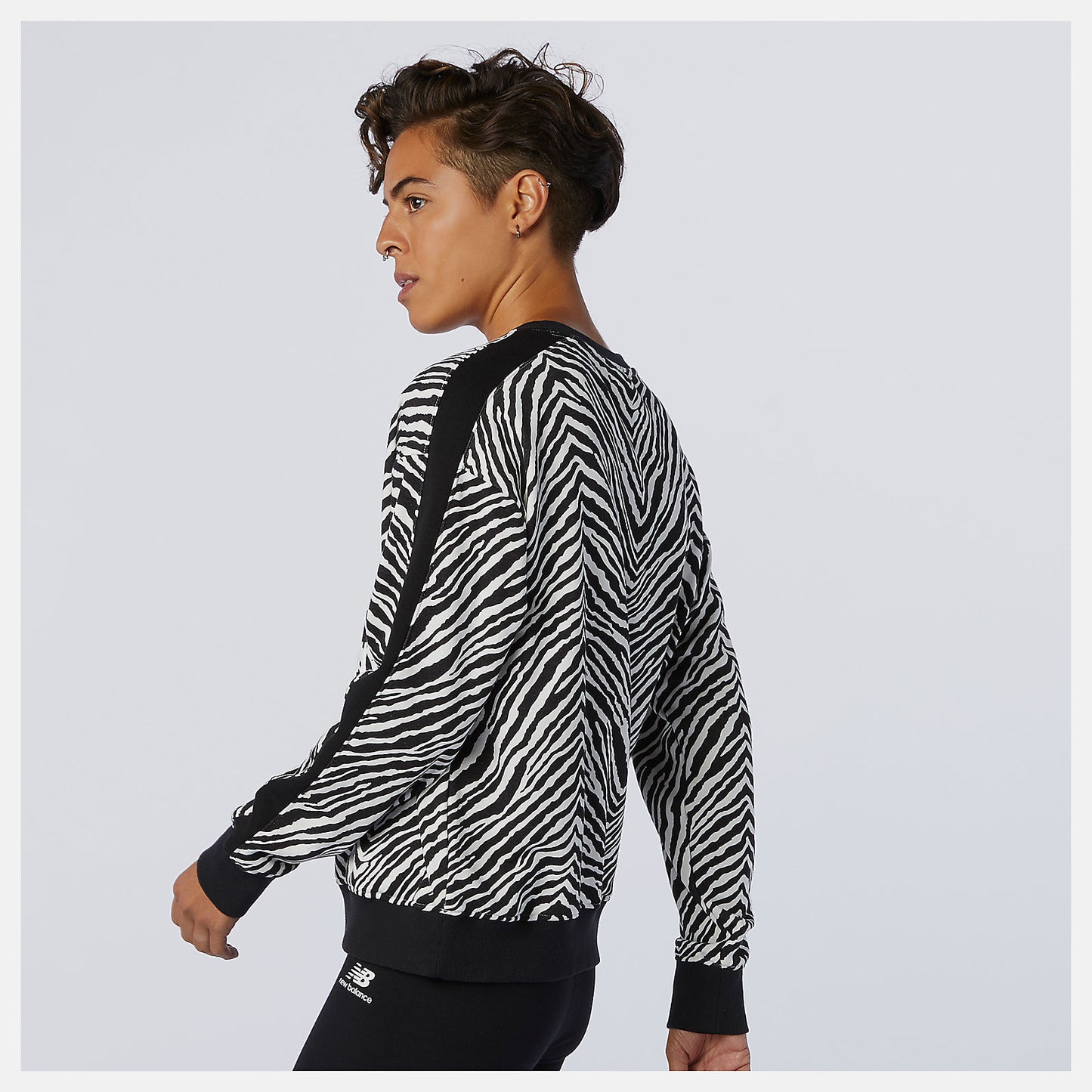 New Balance For Sale - NB Athletics AOP Animal Print Crew