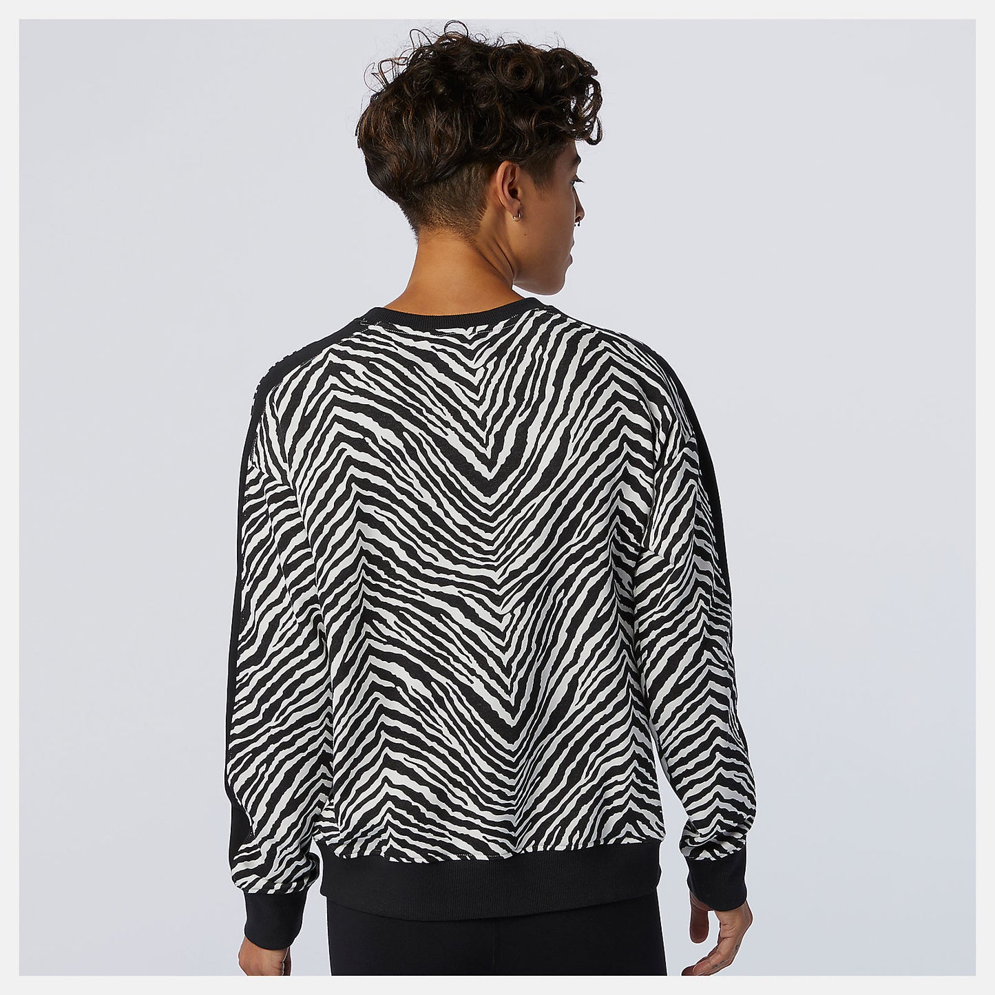 New Balance For Sale - NB Athletics AOP Animal Print Crew