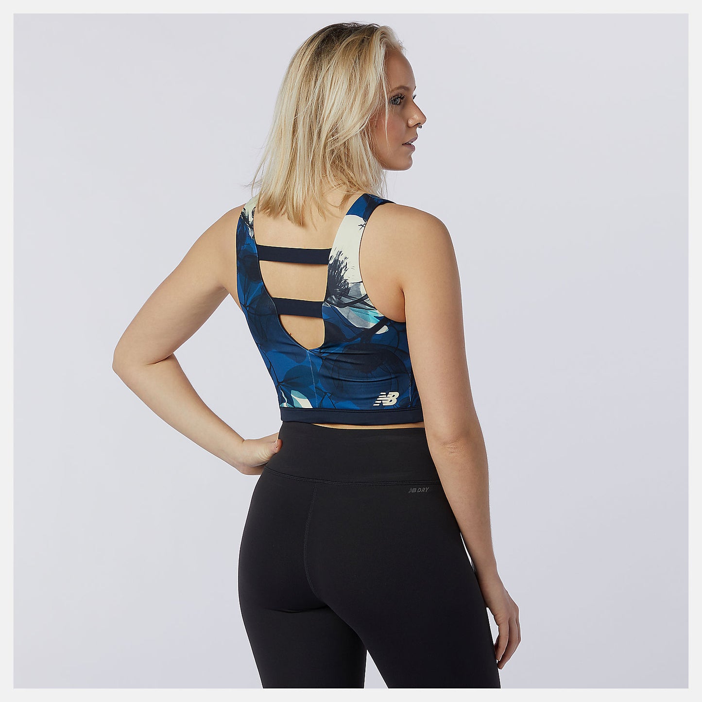 New Balance For Sale - Transform NBSleek Printed Crop Top