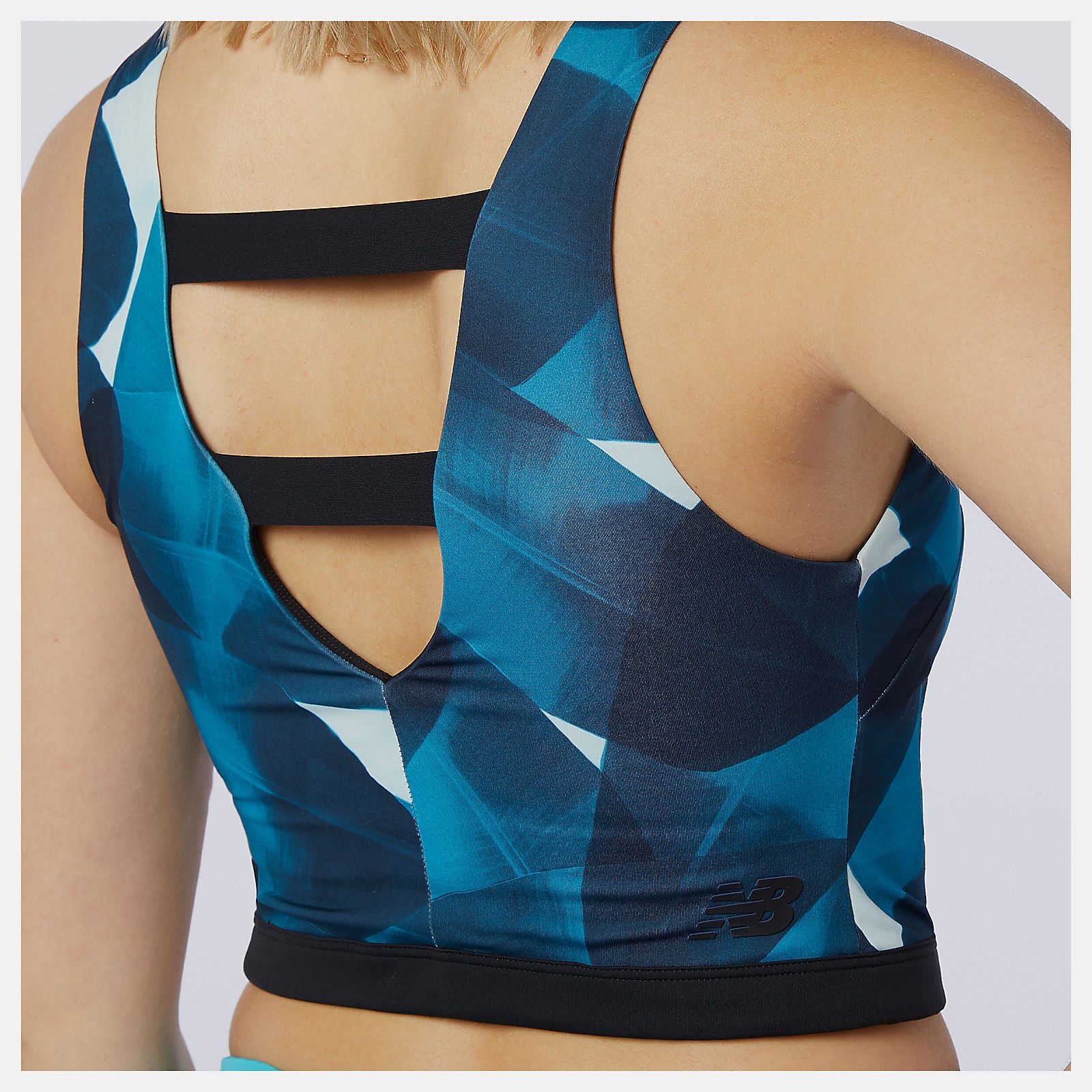 New Balance Sale - Transform NBSleek Printed Crop Top
