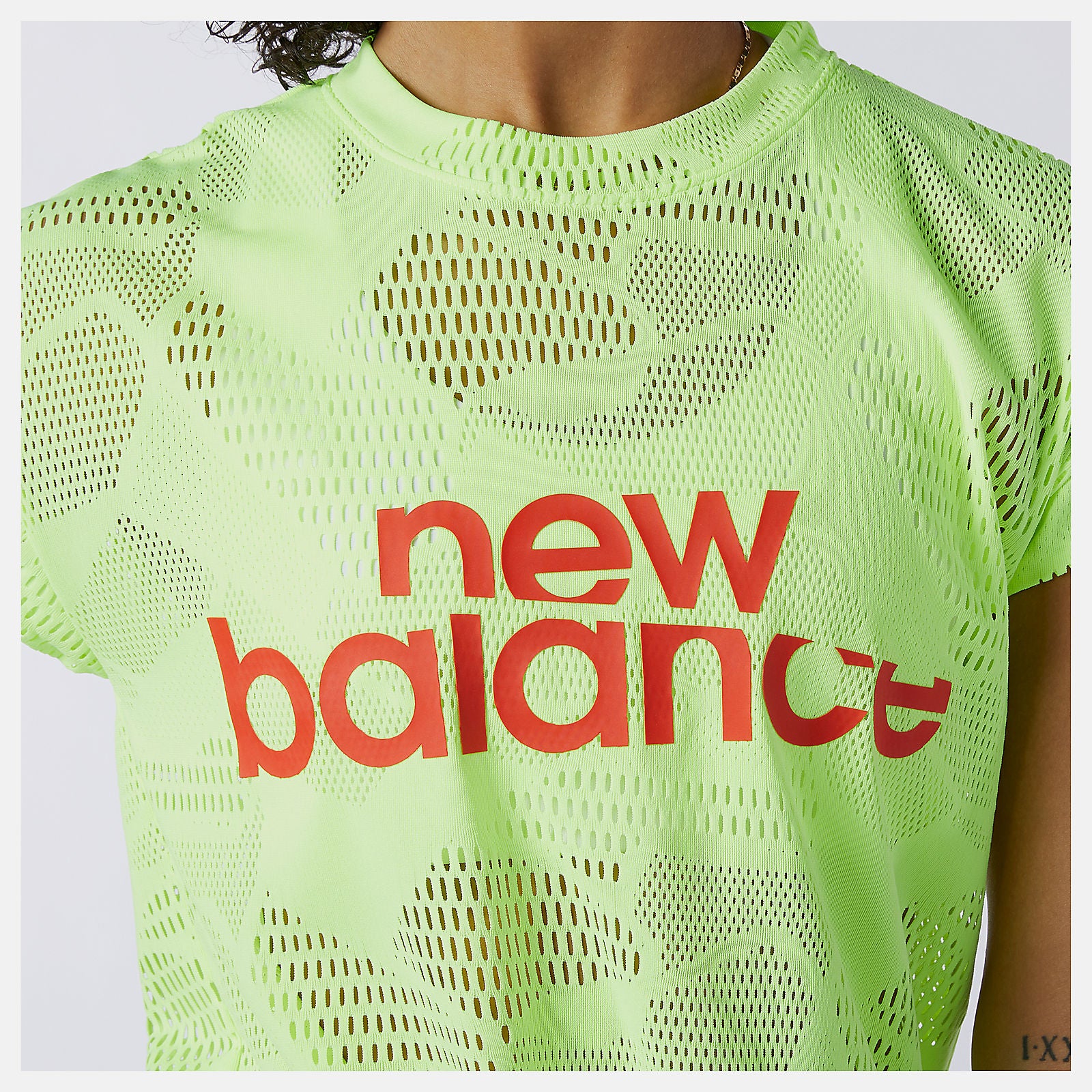 New Balance On Sale - Achiever Collide Open Mesh Tee