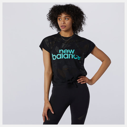 New Balance Discount - Achiever Collide Open Mesh Tee