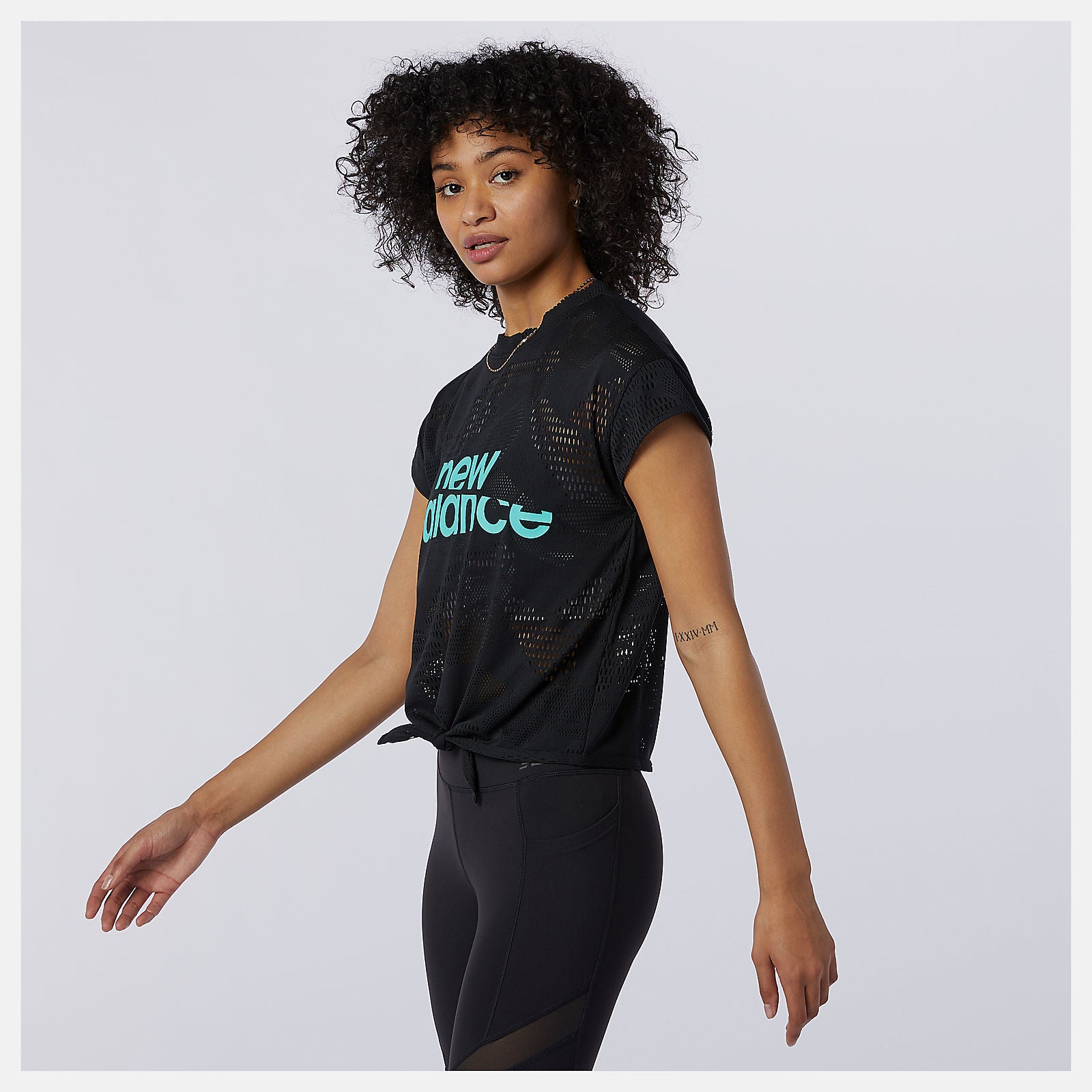 New Balance Discount - Achiever Collide Open Mesh Tee
