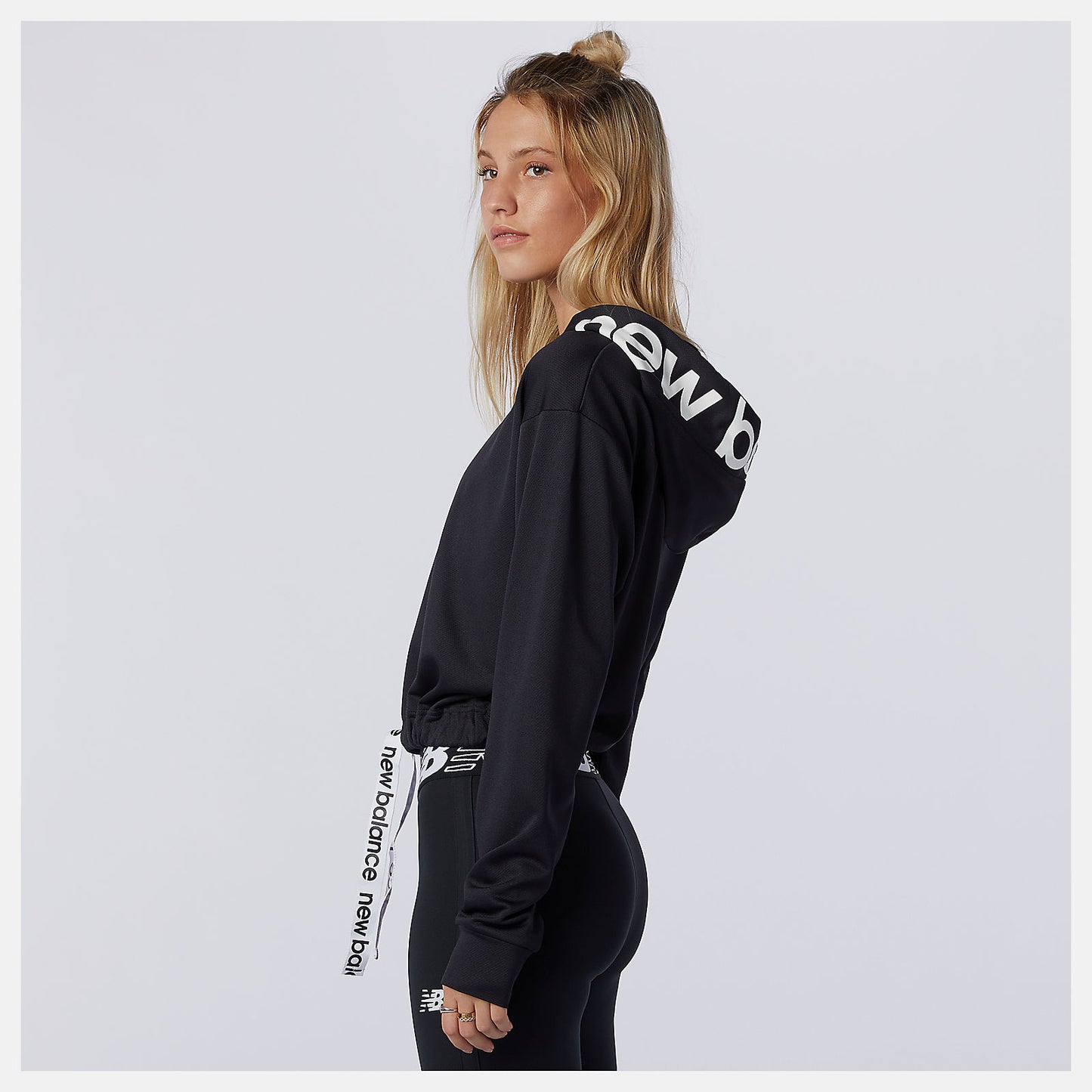 New Balance Discount - Relentless Cinched Hem Hoodie