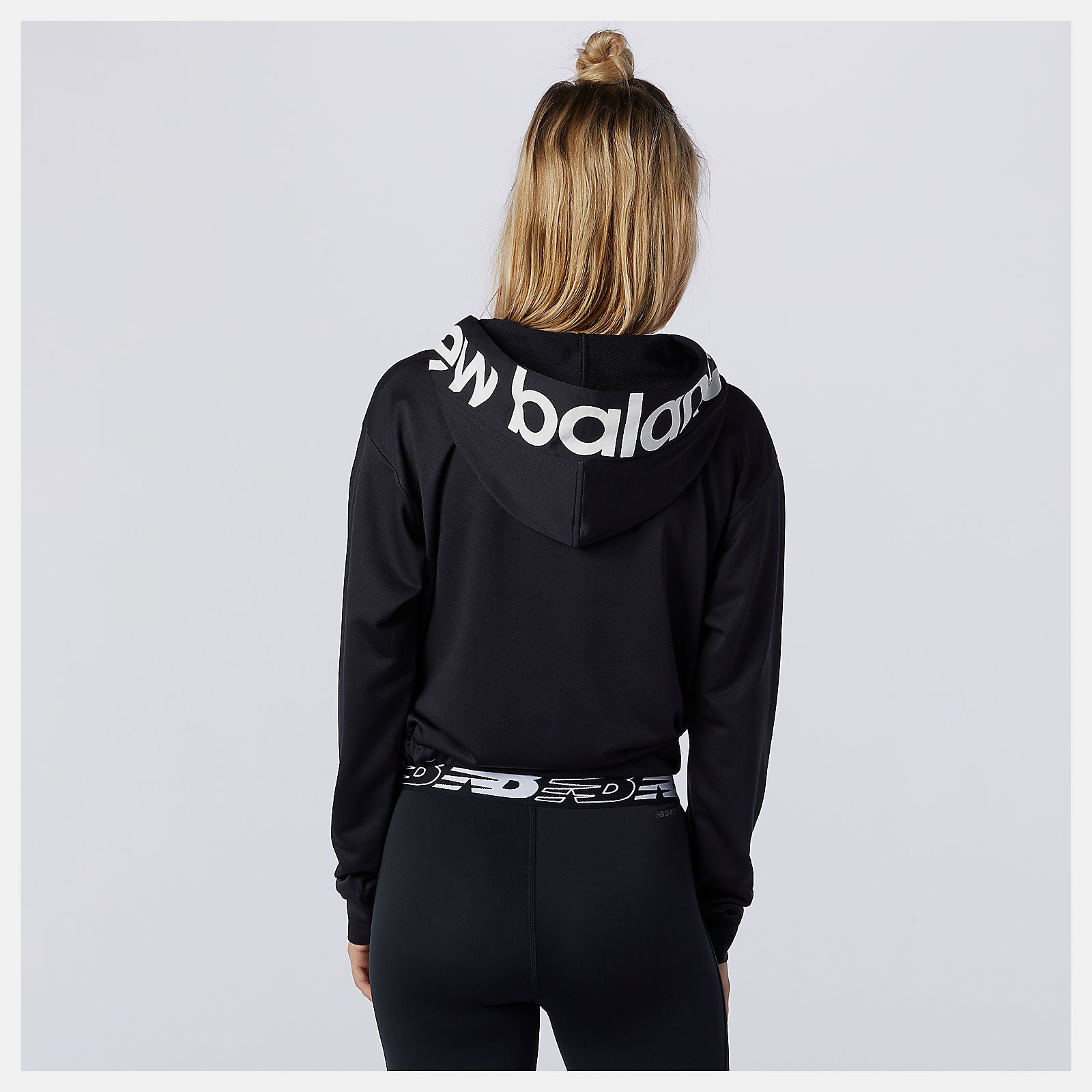 New Balance Discount - Relentless Cinched Hem Hoodie