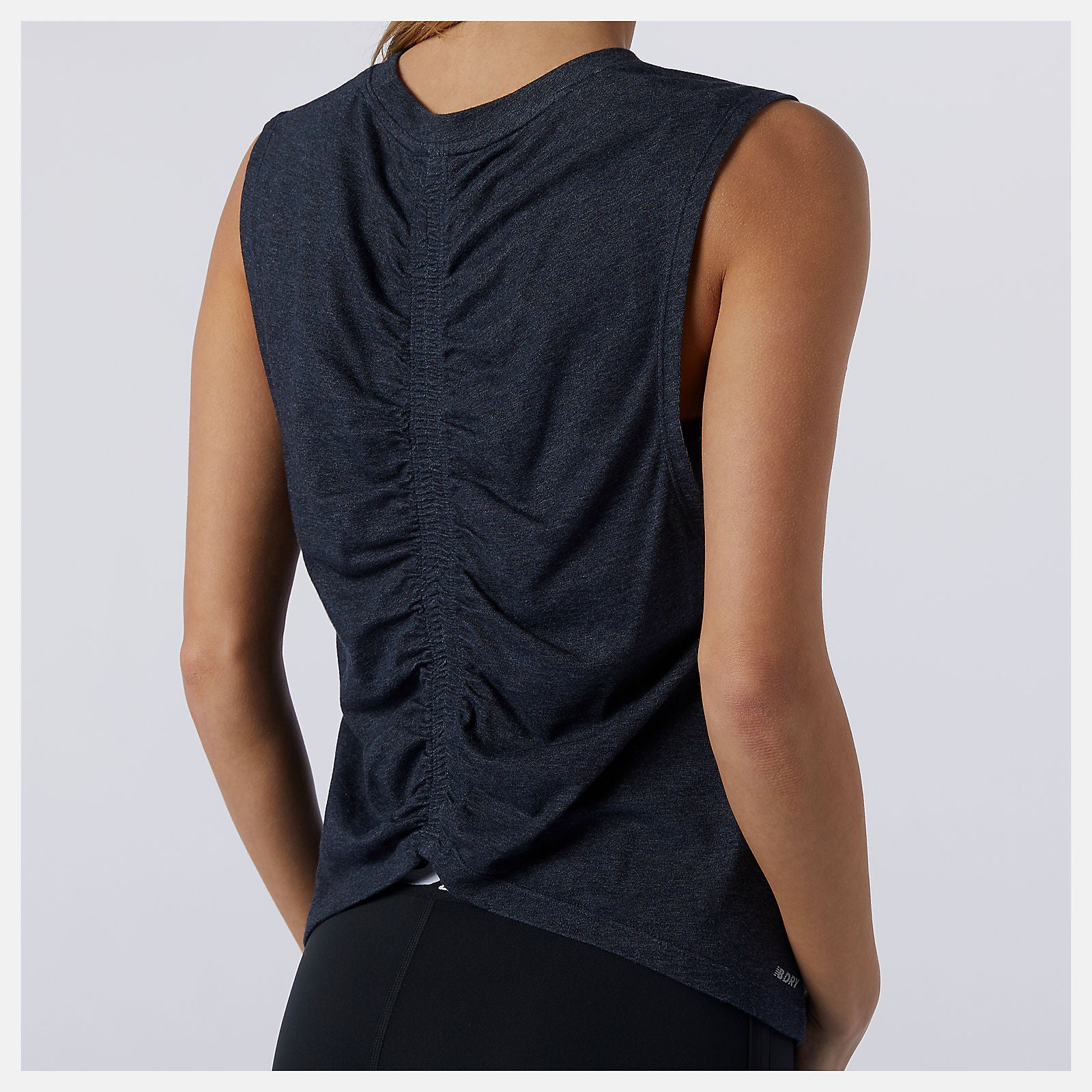 New Balance Discount - Relentless Cinched Back Graphic Tank