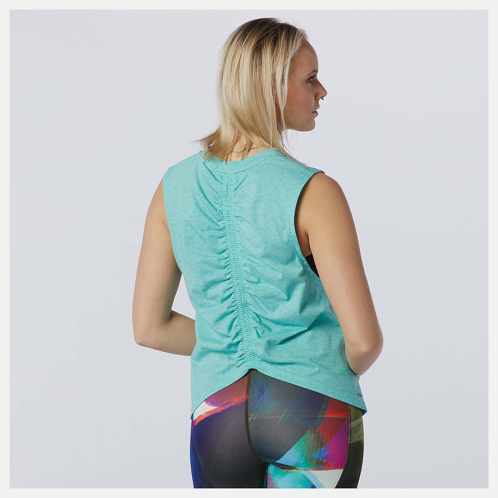 New Balance US - Relentless Cinched Back Graphic Tank