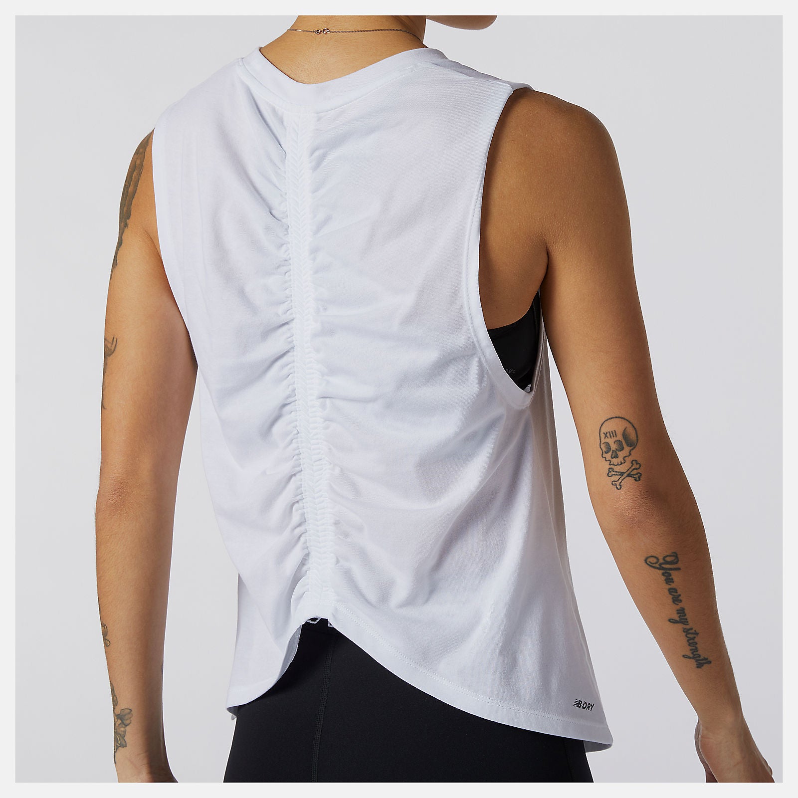 New Balance Online - Relentless Cinched Back Graphic Tank