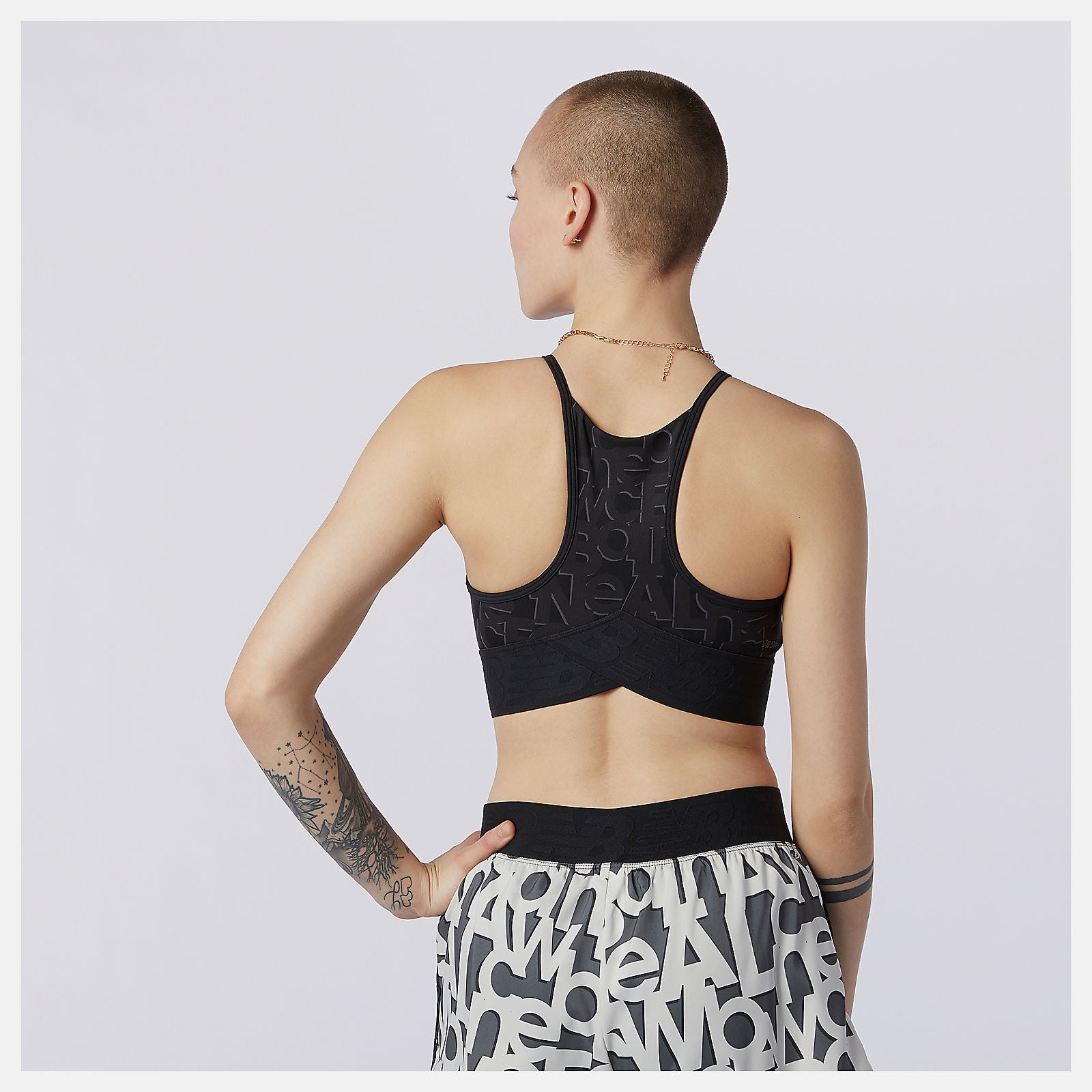 New Balance Outlet - Relentless Printed Crop Top