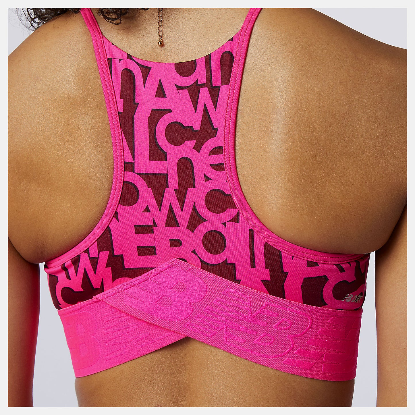 New Balance For Sale - Relentless Printed Crop Top