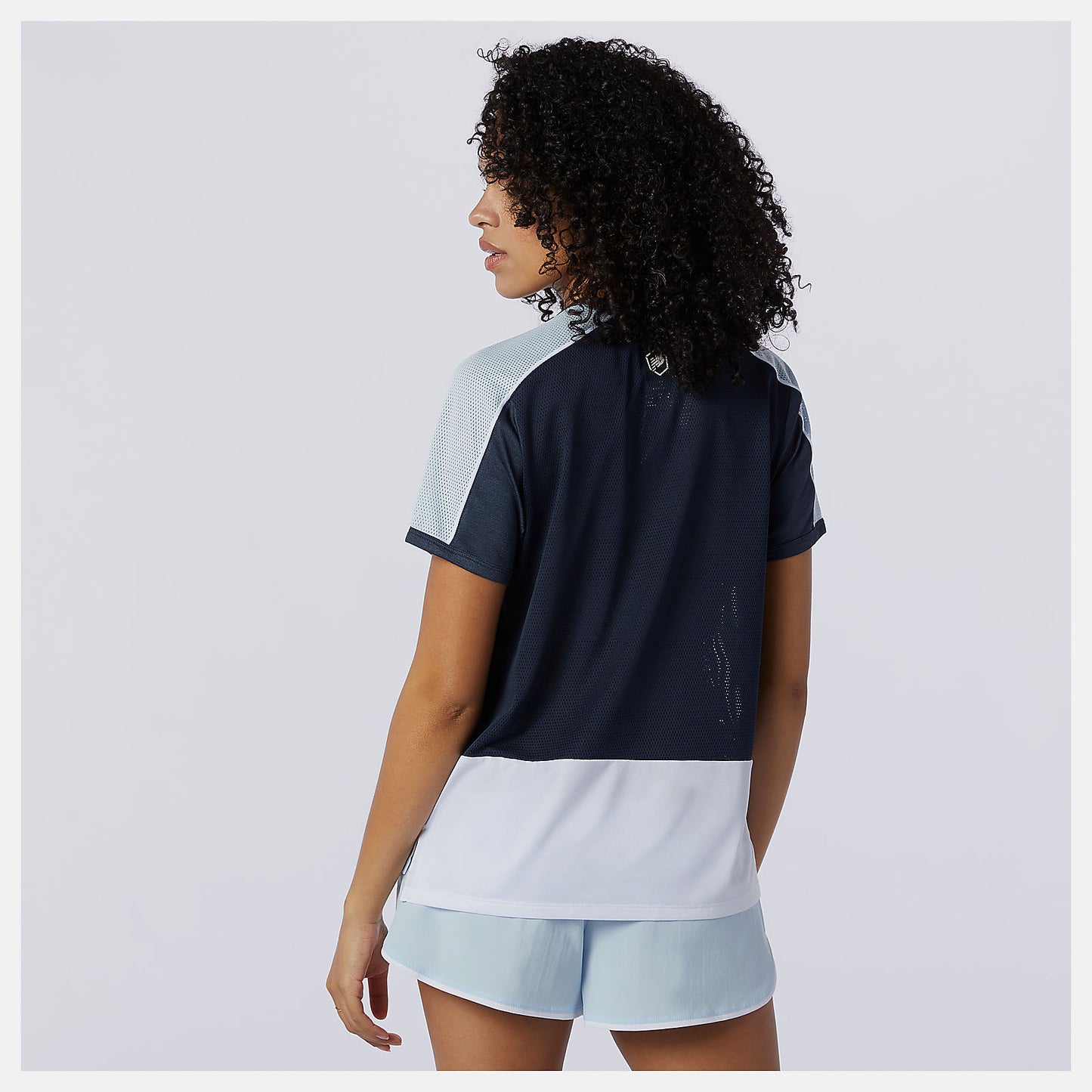 New Balance Discount - Printed Fast Flight Short Sleeve Top