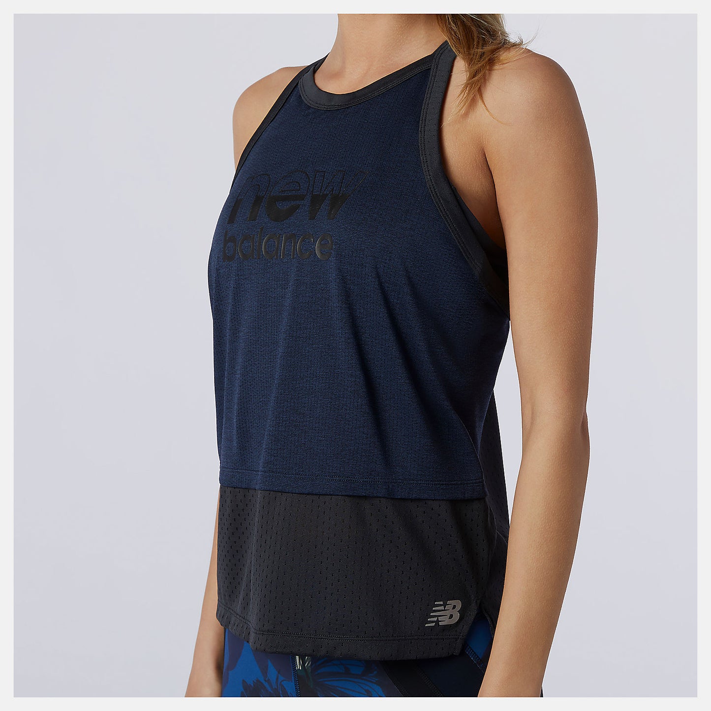 New Balance For Sale - Printed Impact Run Hybrid Tank