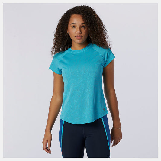 New Balance On Sale - Q Speed Fuel Jacquard Short Sleeve