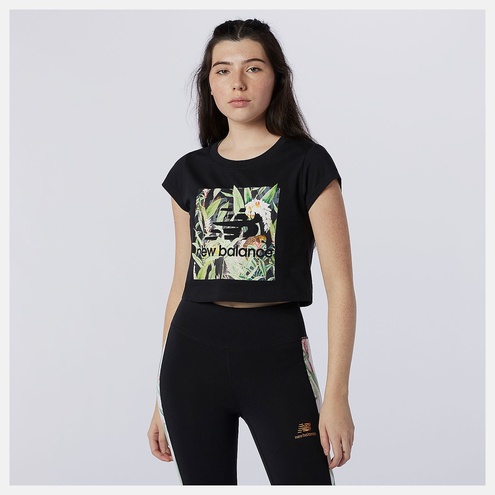 New Balance Hot sale - NB Essentials Botanical Tee