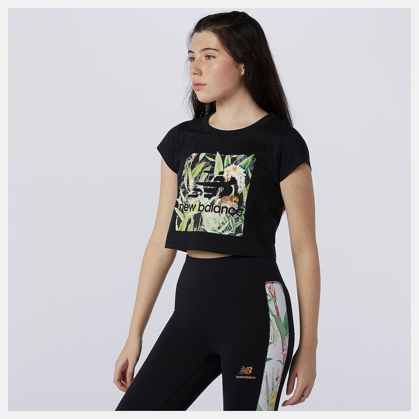 New Balance Hot sale - NB Essentials Botanical Tee