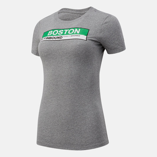 New Balance For Sale - Boston INBound Green Line Graphic Tee