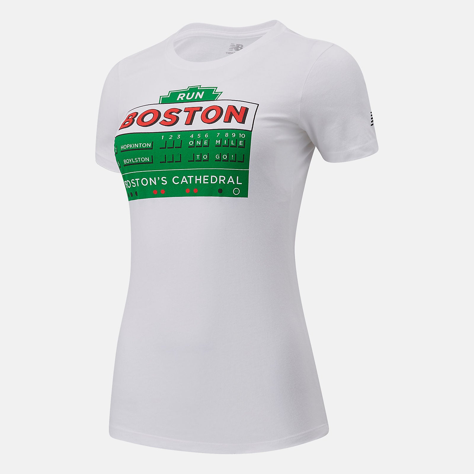 New Balance Online - Boston One Mile To Go Graphic Tee