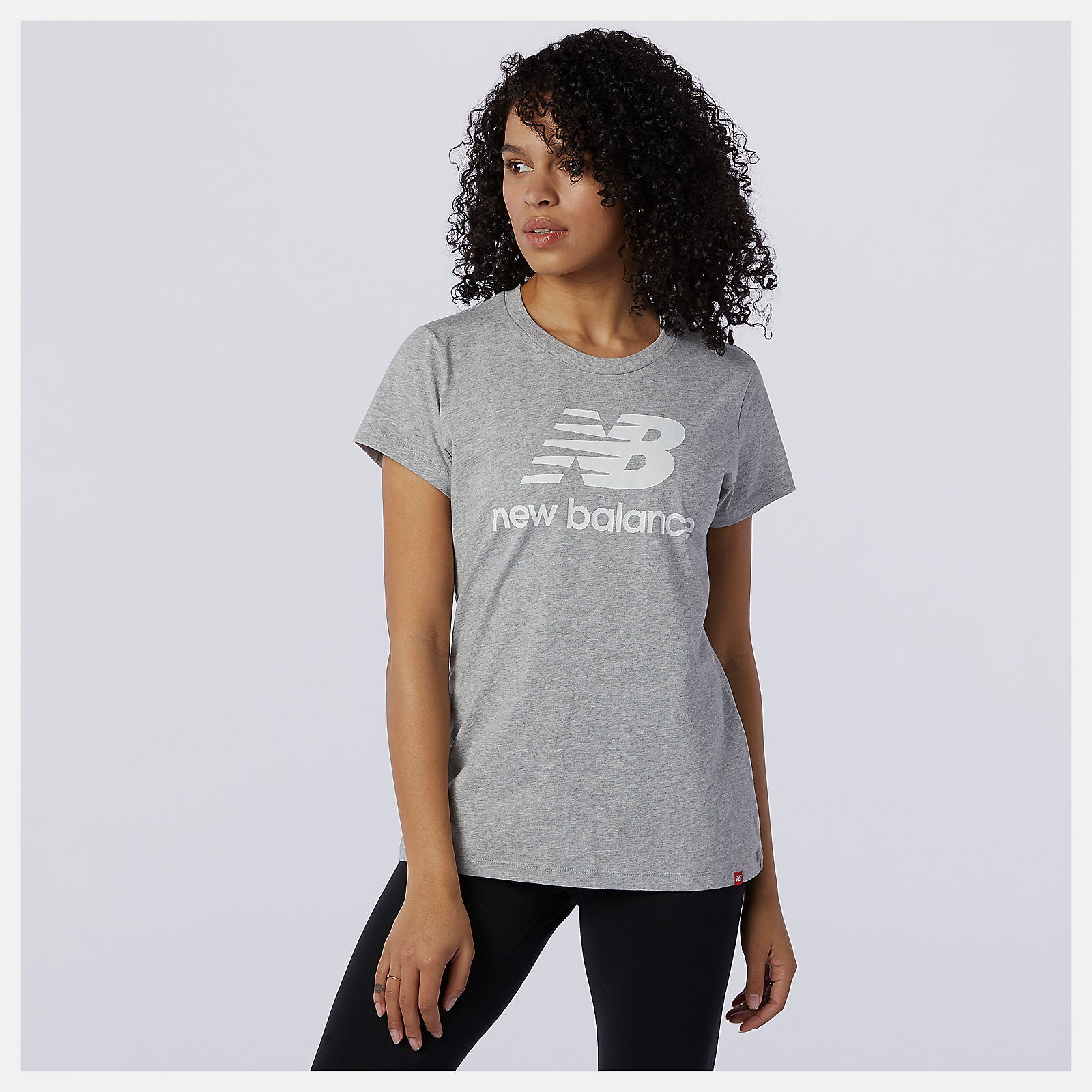 New Balance Outlet - Essentials Stacked Logo Tee