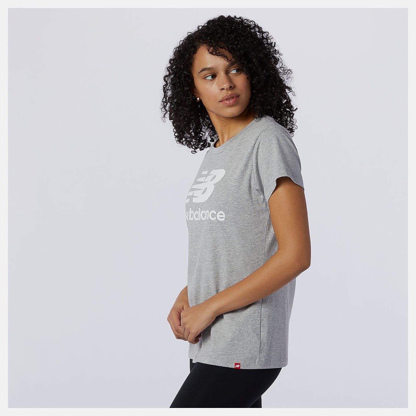 New Balance Outlet - Essentials Stacked Logo Tee