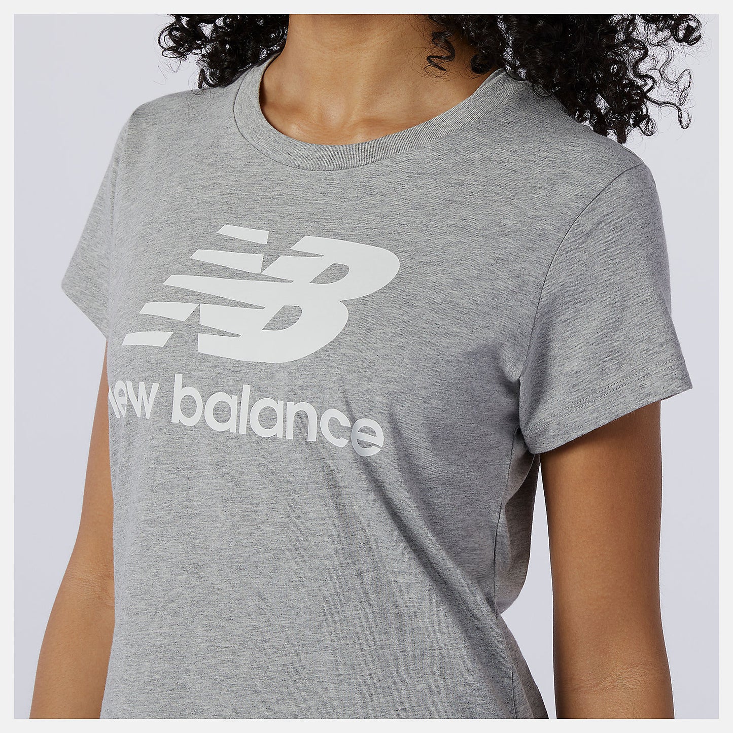 New Balance Outlet - Essentials Stacked Logo Tee