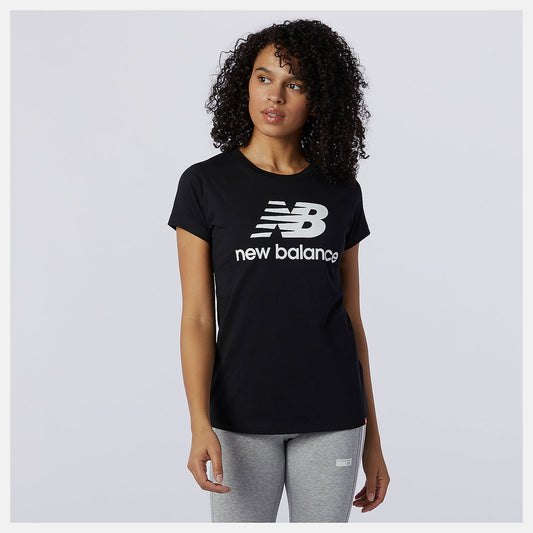 New Balance US - Essentials Stacked Logo Tee